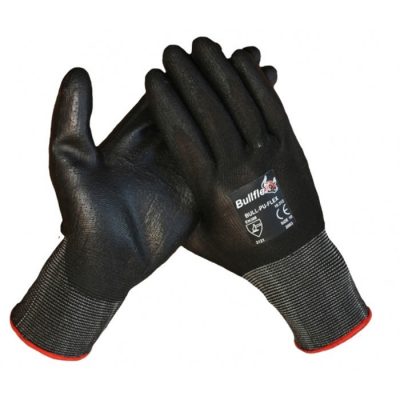 Bull Flex werkhandschoen met PU Nitril coating op een polyamide onderhandschoen 10312