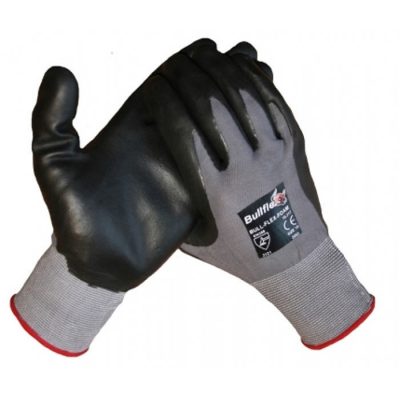 Bull Flex werkhandschoen met Foam Nitril coating op een polyamide onderhandschoen 10317